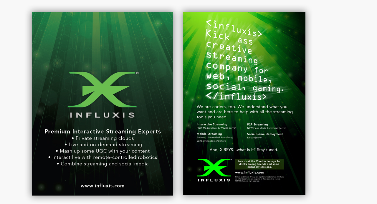 Influxis ADVERTISING