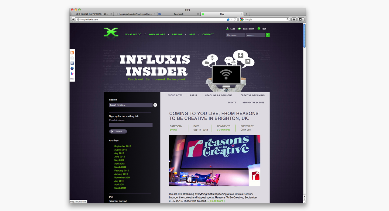 Influxis ADVERTISING