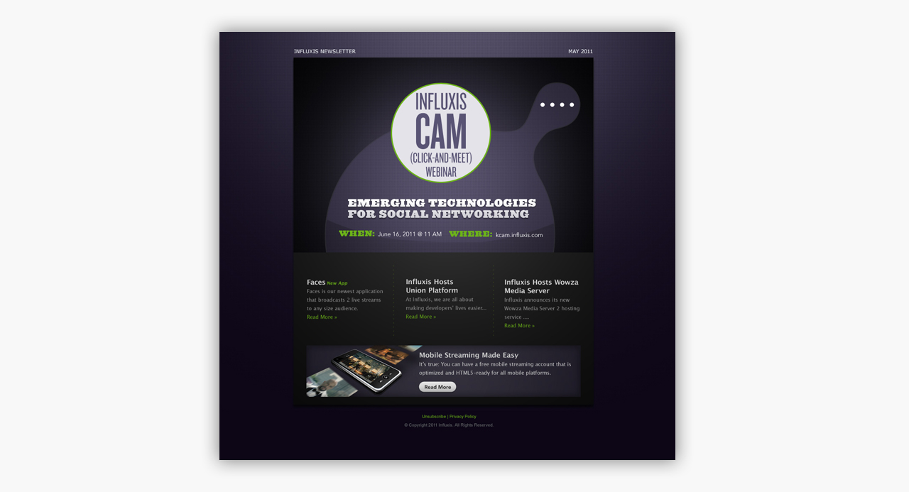 Influxis ADVERTISING